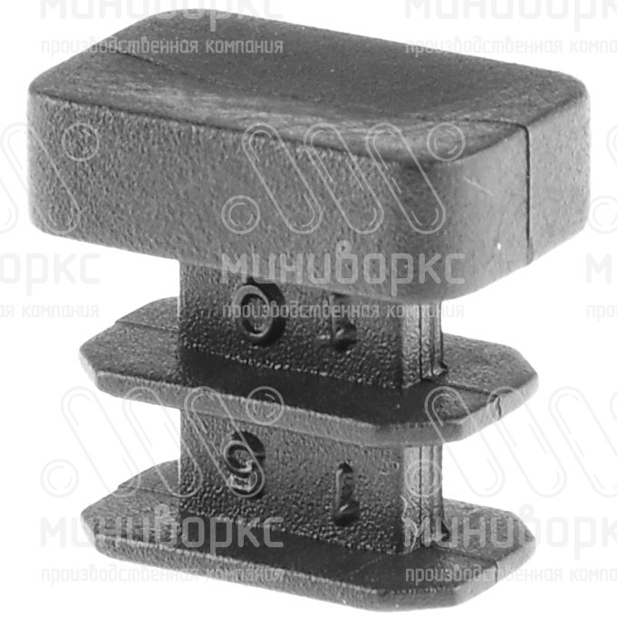 Заглушки для прямоугольной трубы 15x10 – 110410002N | картинка 1