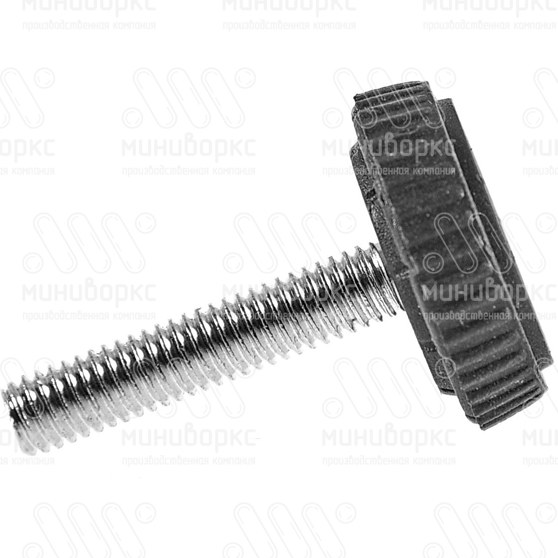 Опора резьбовая  m6x30 25 – 25М6-30ЧС | картинка 2