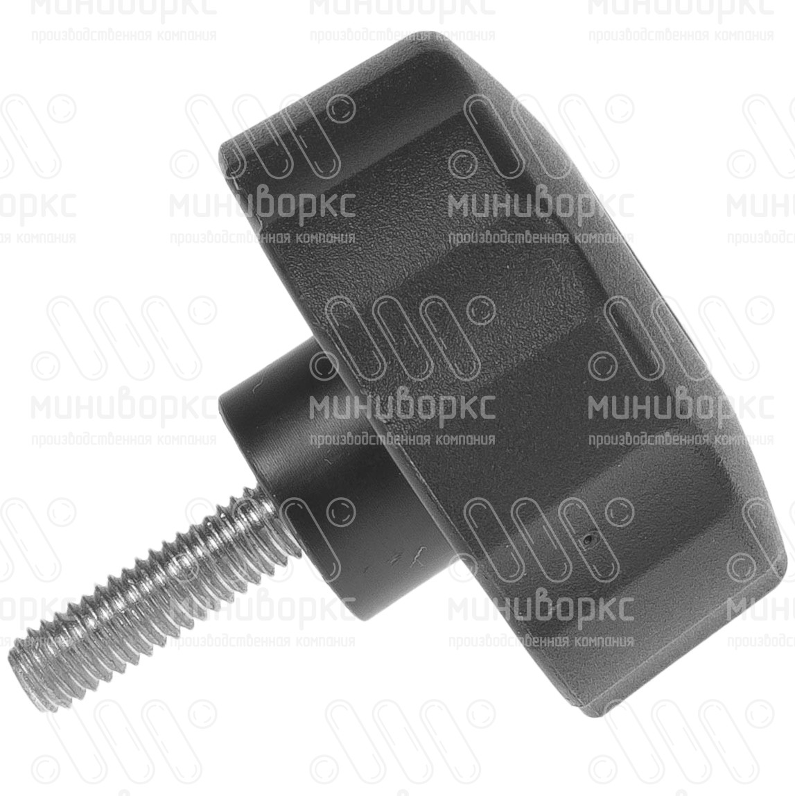 Фиксатор пластиковый с рукояткой m6x20 42 – Ф42М6-20ЧС | картинка 2