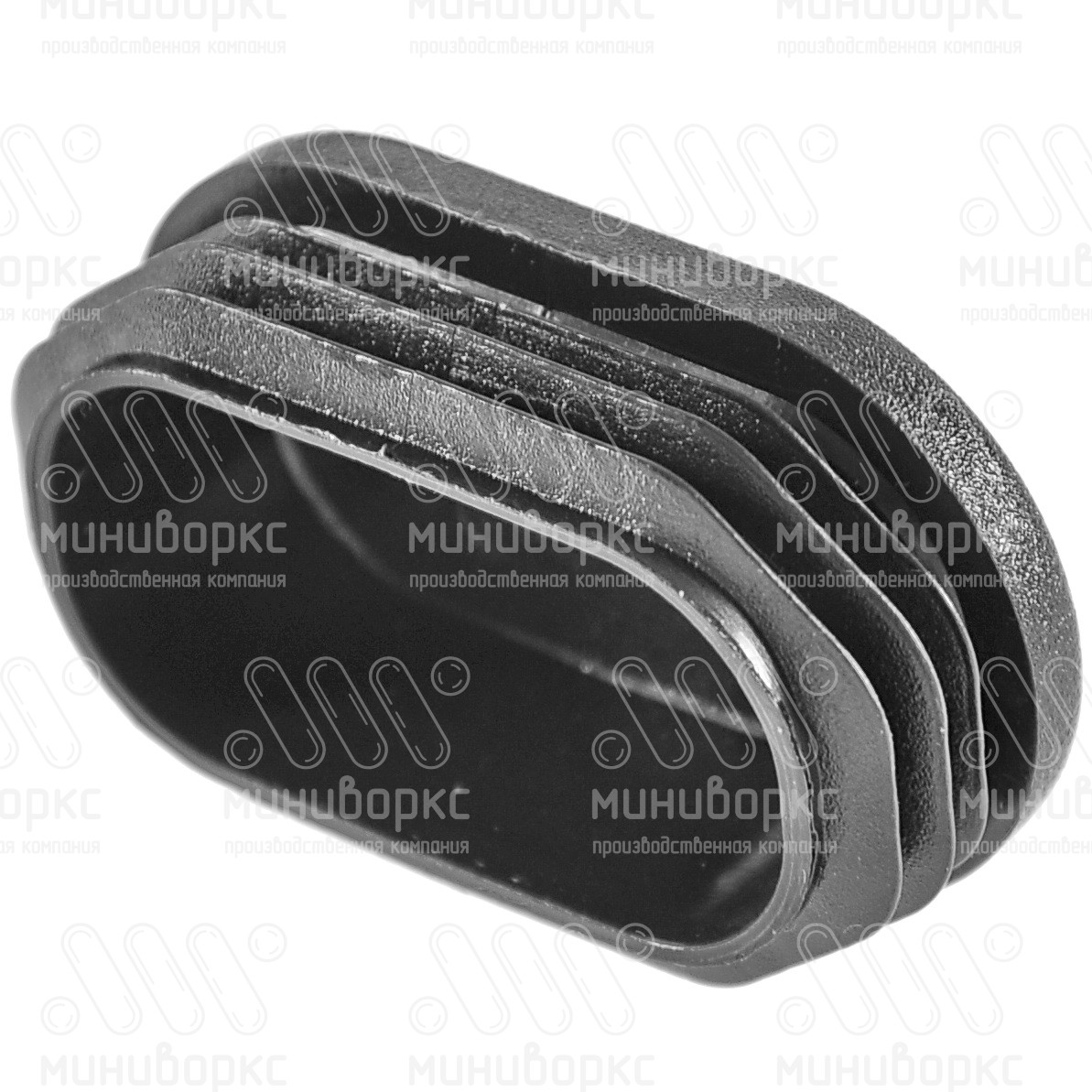 Заглушки для овальной труб 60x20 – ILO60x20 | картинка 2