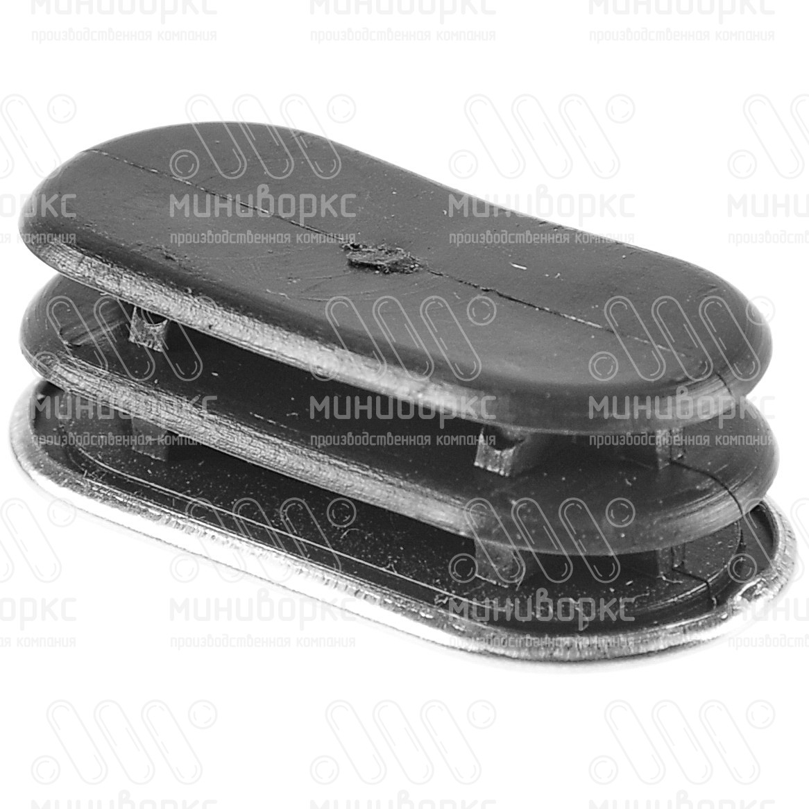 Заглушки для овальной труб 36x18 – 110516752C | картинка 3