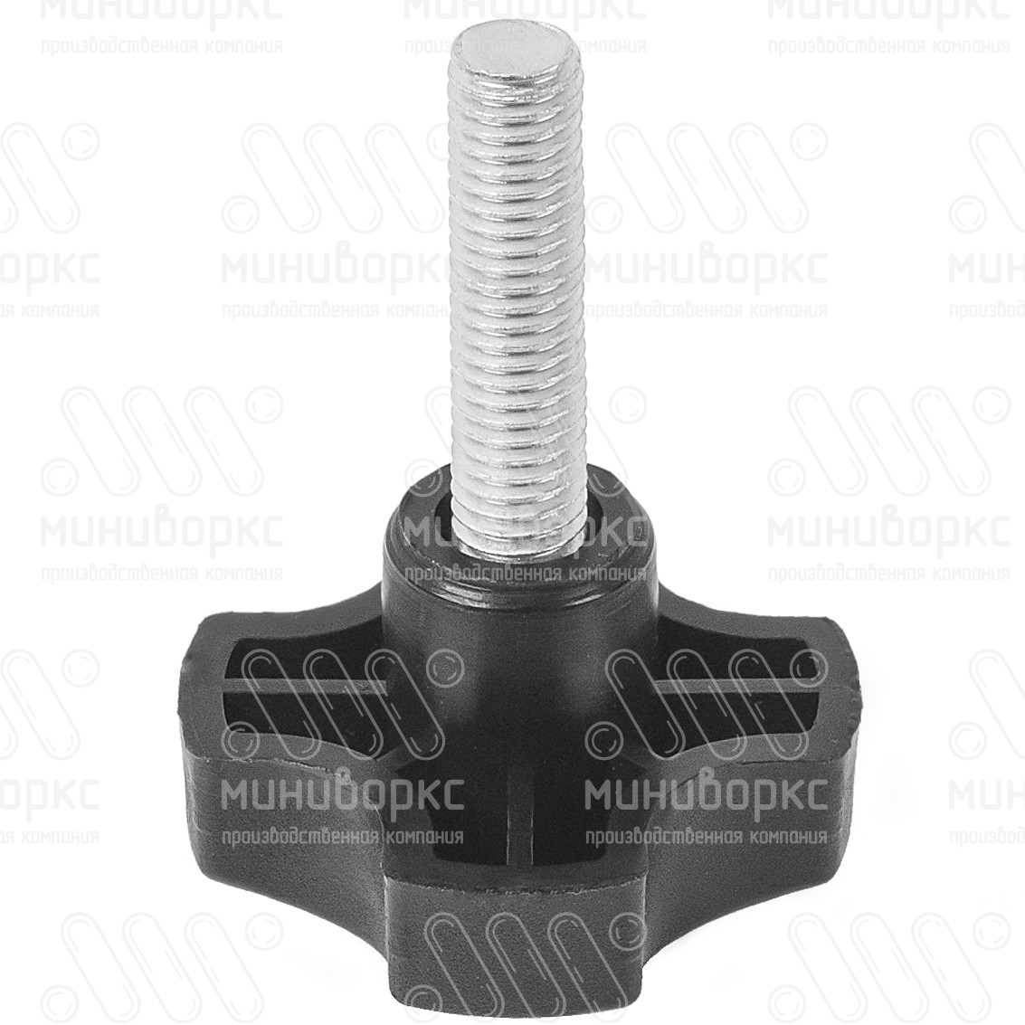 Фиксатор пластиковый с рукояткой m8x35 40 – Ф40М8-35ЧЕ | картинка 1