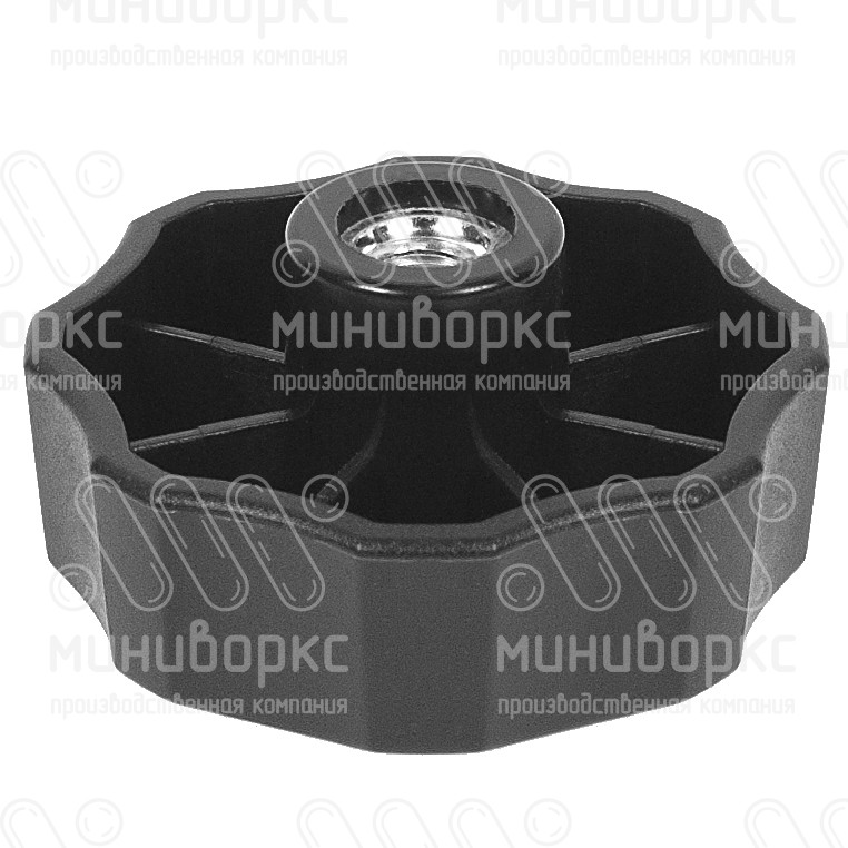 Пластиковые фиксаторы с гайкой m8 50 – Б50М8ЧС | картинка 1