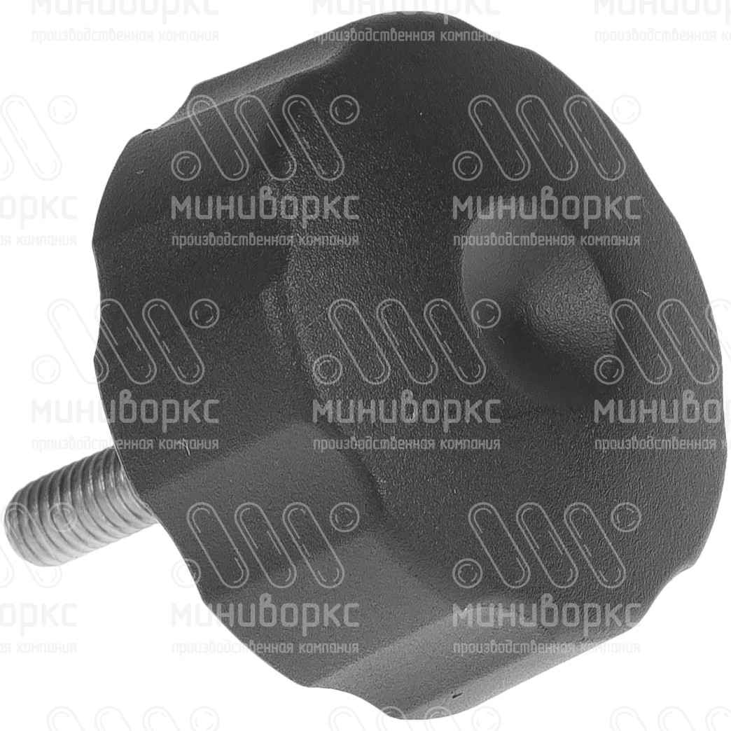 Фиксатор пластиковый с рукояткой m6x20 42 – Ф42М6-20ЧС | картинка 3