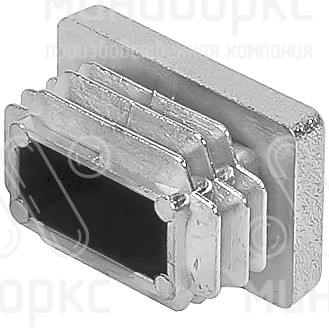 Заглушки для прямоугольной трубы 30x20 – ILR30x20C | картинка 2