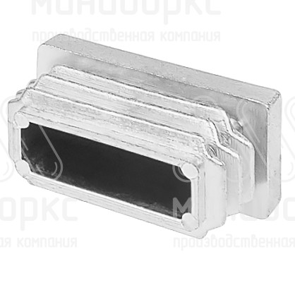 Заглушки для прямоугольной трубы 30x15 – ILR30x15C | картинка 2