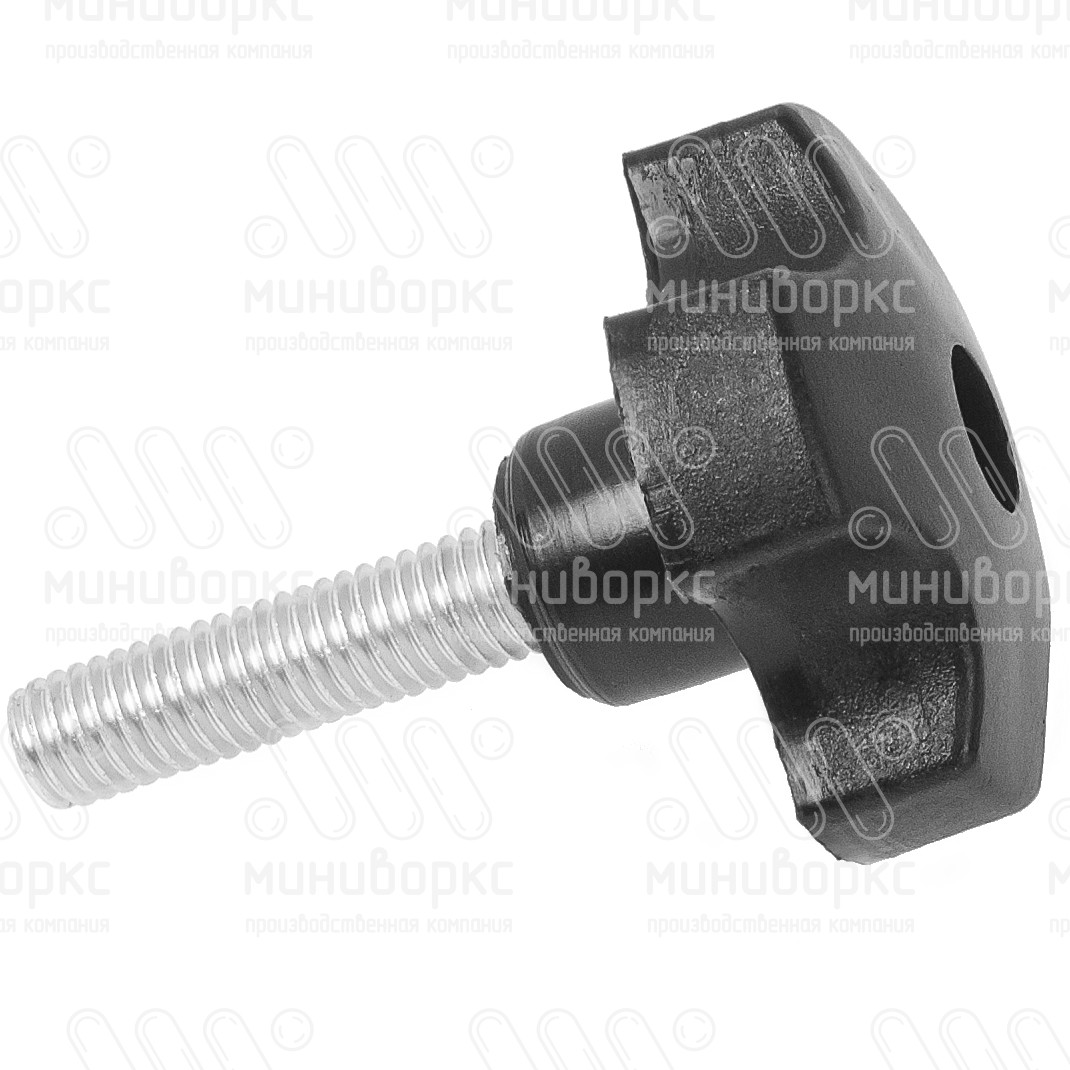 Фиксатор пластиковый с рукояткой m8x35 40 – Ф40М8-35ЧЕ | картинка 2